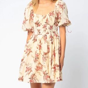 Olivacious cotton floral sundress Sz Lg